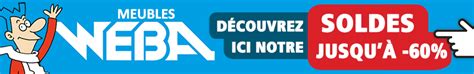 weba mons|Promo chez Meubles WEBA .